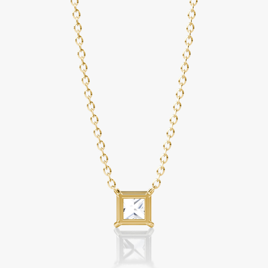 Princess Cut Diamond Pendant