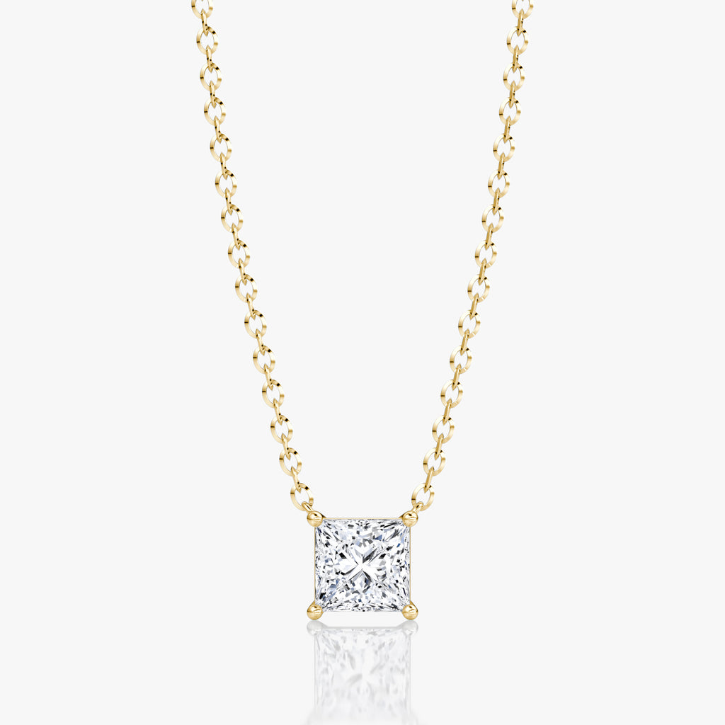 Princess Cut Diamond Pendant