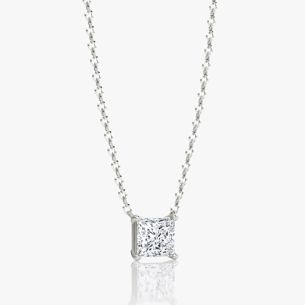 Princess Cut Diamond Pendant