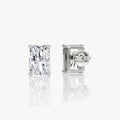 Radiant-Cut Diamond Stud Earrings – 4.05ct Total Weight