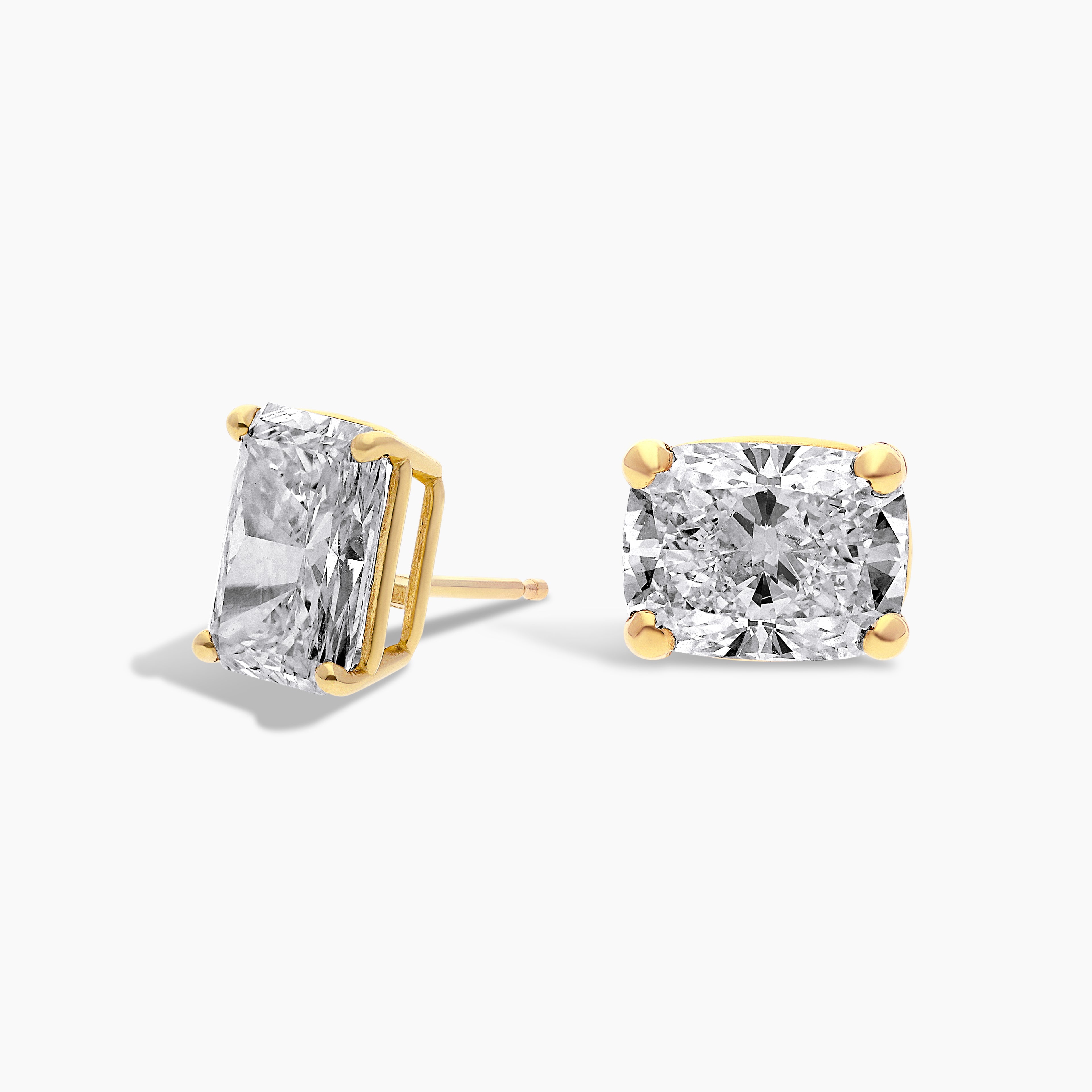 Elongated Cushion Cut Lab-Grown Diamond Studs